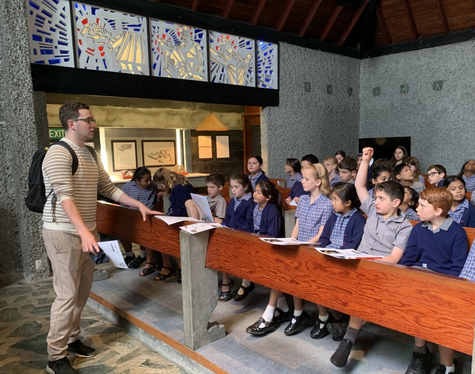 School visit a memorable adventure